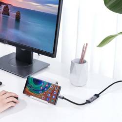 Ugreen USB Typ C auf HDMI 2.0 Adapter 4K @ 60 Hz Thunderbolt 3 für MacBook / PC grau (70444)