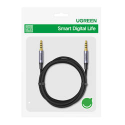 Kabel 3,5 mm AUX UGREEN-Buchse 1,5 m (grau)