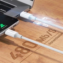 Kabel USB-C auf USB-C UGREEN US264, 60W, 2m (weiß)