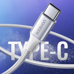 Kabel USB auf USB-C UGREEN US288, 3m (weiß)