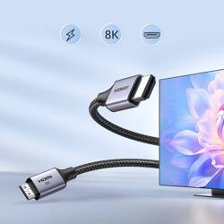 Kabel mini HDMI - HDMI Ugreen HD163 8K 2m - grau