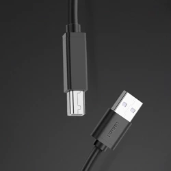UGREEN US122 USB-A 2.0 USB-B 2.0 Druckerkabel Aktiv 10m Schwarz