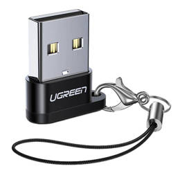 UGREEN USB-C auf USB-A 2.0 USB-Adapter (schwarz)