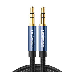 Ugreen AUX-Audiokabel gerade Miniklinke 3,5 mm 1,5 m blau (AV112)