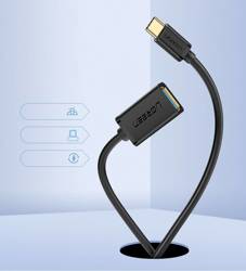 Ugreen Adapter OTG Kabel USB 3.0 auf USB Typ C schwarz (30701)