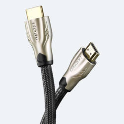 Ugreen HD102 HDMI Cable Metal Connector with Nylon Braid 1.5m Gold