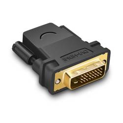 Ugreen HDMI-Adapter (weiblich) - DVI 24 + 1 (männlich) FHD 60 Hz schwarz (20124)