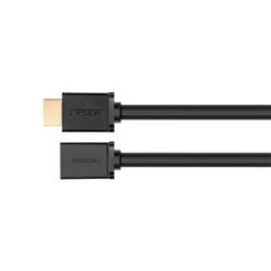 Ugreen Kabel HDMI-Verlängerungskabel (weiblich) - HDMI (männlich) 19-polig 1,4 V 4K 60 Hz 30 AWG 2 m schwarz (10142)