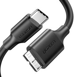 Ugreen Kabel USB Typ C - Micro USB Typ B SuperSpeed 3.0 Kabel 1m schwarz (US312 20103)