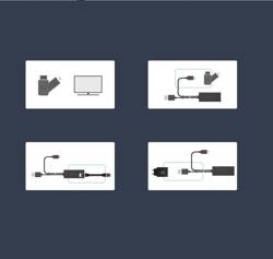 Ugreen externer Micro USB 100Mbps Netzwerkadapter für Chromecast 1m schwarz (30985)