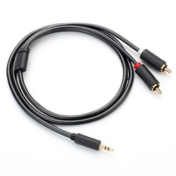 Ugreen kabel przewód audio 3,5 mm mini jack (męski) - 2RCA (męski) 1,5m (AV102)