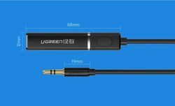 Ugreen Bluetooth 5.0 transmitter wireless audio adapter 3.5 mm mini jack black (40761 CM107)