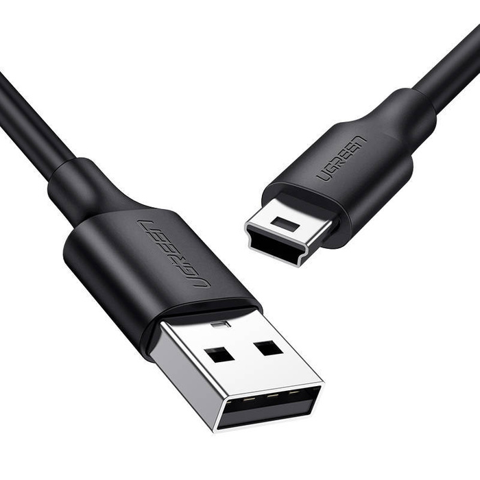 USB to Mini USB Cable UGREEN US132, 3m (black)