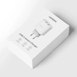 Ugreen Charger with Cable 2x USB 2.4 A white (CD104 20384)