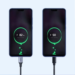 Ugreen kabel przewód USB - USB Typ C Quick Charge 3.0 3A 2m szary (60128)