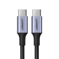 Kabel USB-C do USB-C UGREEN US316, 100W, 1.5m (czarny)