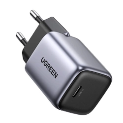 Ugreen Nexode Mini szybka ładowarka sieciowa GaN USB C 30W PD szara (CD319)