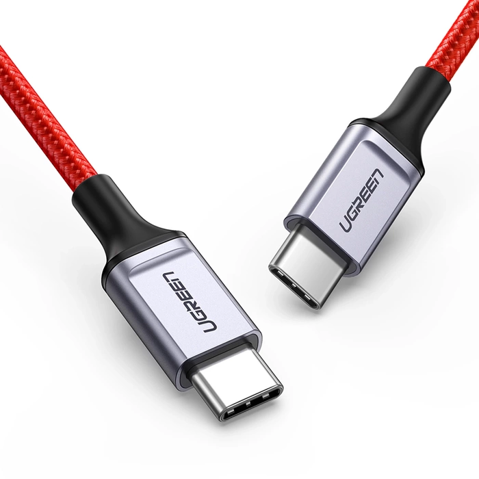 Cable Ugreen US294 USB-C 2.0 / USB-C 2.0 3A - red