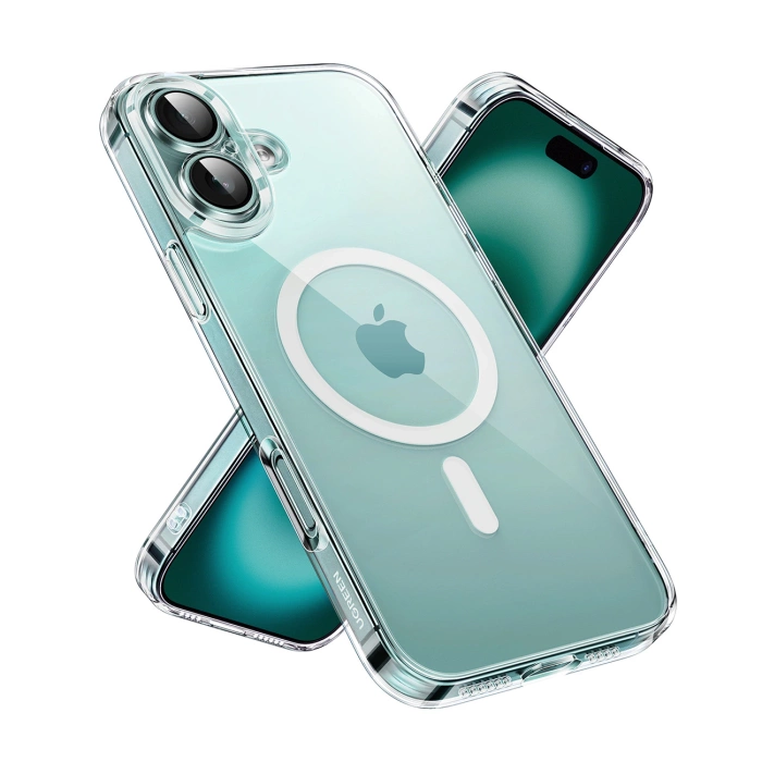 Ugreen Classy Clear Magnetic Case for iPhone 16 Plus - Transparent