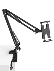 Ugreen holder tripod folding arm for table desk for phone tablet black-gray (50394)