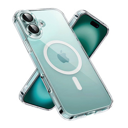 Etui magnetyczne Clear iPhone 16 (przezroczyste)