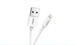 Ugreen cable USB-Kabel - Lightning MFI 1m 2,4A weiß (20728)