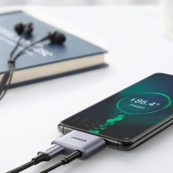 USB-C auf USB-C und 3,5mm Klinkenadapter UGREEN CM231 (grau)