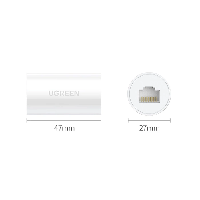 Ugreen NW116 RJ45 network adapter - white