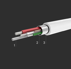 Ugreen printer cable USB-C - USB-B 480Mb/s 1m white (US241)