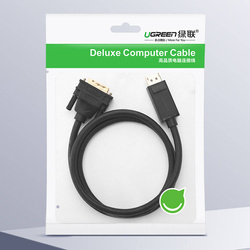 Ugreen kabel przewód DisplayPort - DVI 2m czarny (DP103)