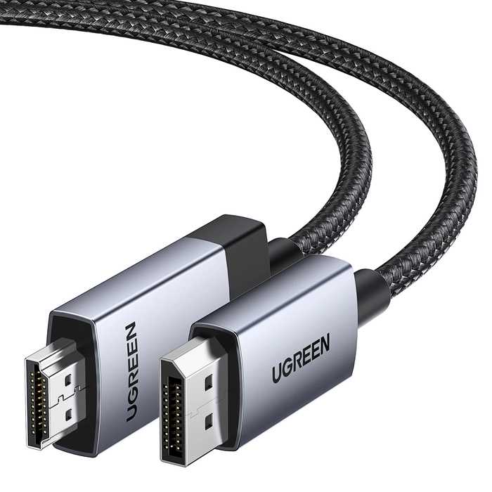 Kabel Display Port zu HDMI Ugreen DP119 4K, 2m, unidirektional