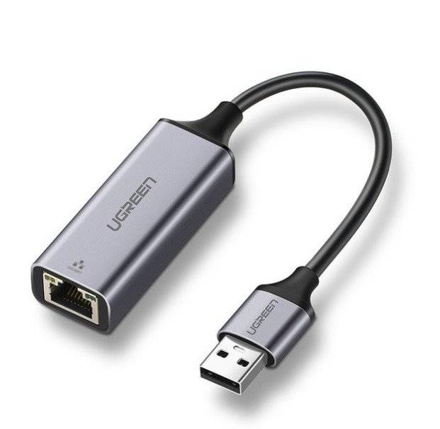 Externer Gigabit Ethernet USB 3.0 Adapter UGREEN (grau)