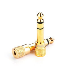 Ugreen adapter 3.5 mm mini jack to 6.3 mm jack adapter gold (20503)