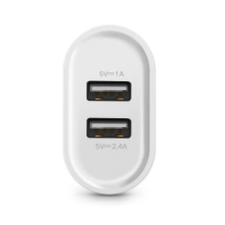 Ugreen Charger with Cable 2x USB 2.4 A white (CD104 20384)