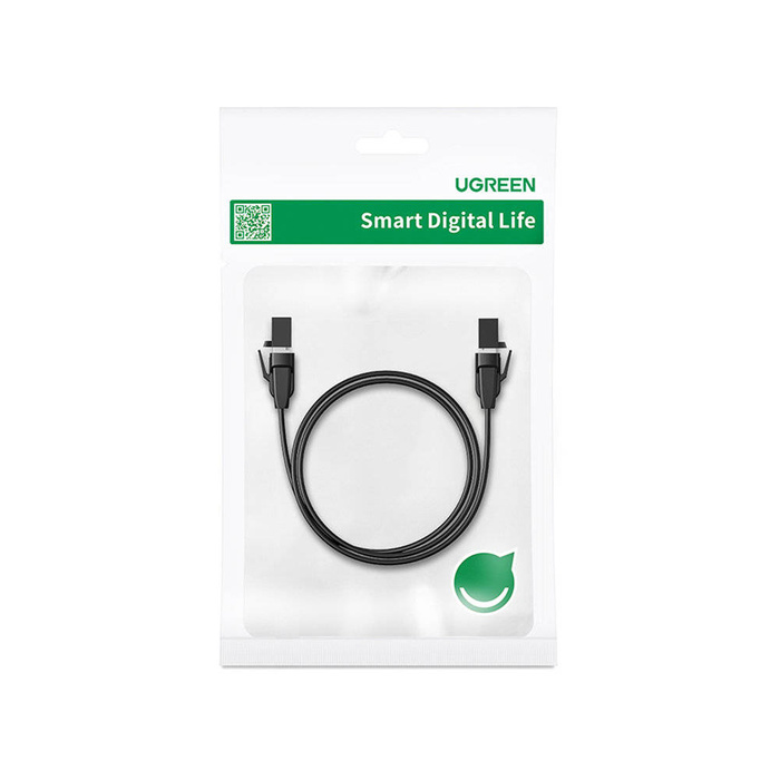 Ugreen LAN cable Ethernet Cat.8 U / FTP flat 2m black (NW134)