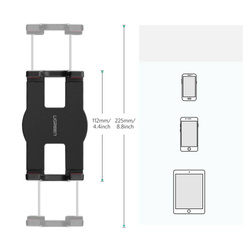 Ugreen Halterung Stativ Klapparm für Tisch Schreibtisch für Handy Tablet schwarz-grau (50394)