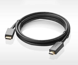 Ugreen Unidirektionales DisplayPort-zu-HDMI-Kabel 4K 30 Hz 32 AWG 1,5 m Schwarz (DP101 10239)