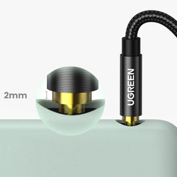 Ugreen Audiokabel AUX Miniklinke gerade 3,5 mm 5m blau (AV112)