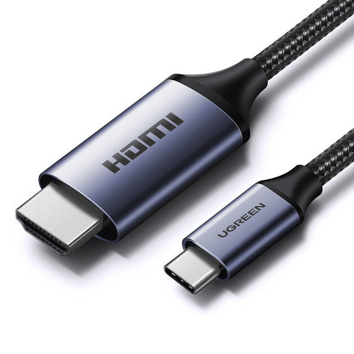 Kabel USB C - HDMI 2.1 8K 60Hz 1.5m Ugreen CM565 - grau