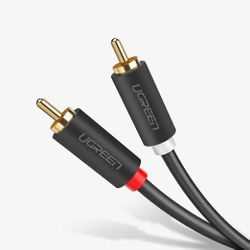 Cable UGREEN 2RCA Cinch To 2RCA Cinch 3m Black