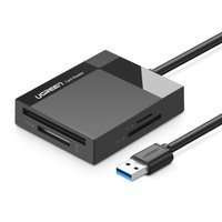 Ugreen USB 3.0 SD / micro SD / CF / MS memory card reader black (30231)