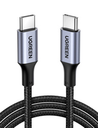 Kabel USB-C auf USB-C UGREEN US316, 100W, 1m (schwarz) 70427B