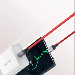 Cable Ugreen US294 USB-C 2.0 / USB-C 2.0 3A - red