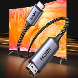 Kabel USB C - HDMI 2.1 8K 60Hz 1.5m Ugreen CM565 - grau