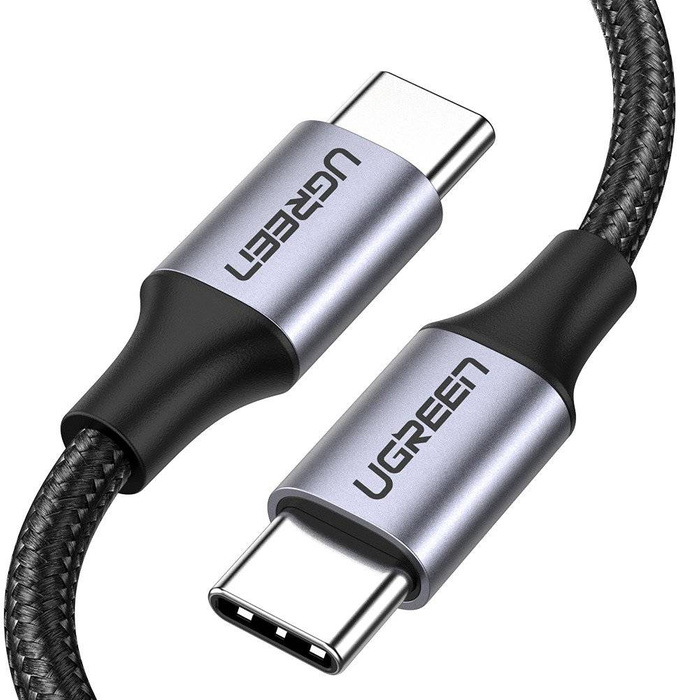 Kabel USB-C do USB-C UGREEN QC 3.0 PD 3A 60W 1m (czarny) 50123