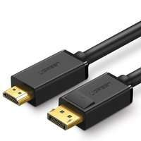 Ugreen unidirectional DisplayPort to HDMI Cable 4K 30Hz 32 AWG 1.5m Black (DP101 10239)