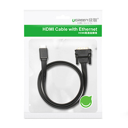 Ugreen kabel przewód HDMI - DVI 2m czarny (HD106)