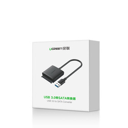 Ugreen adapter HDD SSD 2.5 &#39;&#39; / 3.5 &#39;&#39; SATA III 3.0 adapter - USB 3.2 Gen 1 (SuperSpeed USB 5 Gbps) black (60561 CM257)