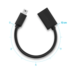 Adapter OTG mini USB UGREEN US249 (czarny)