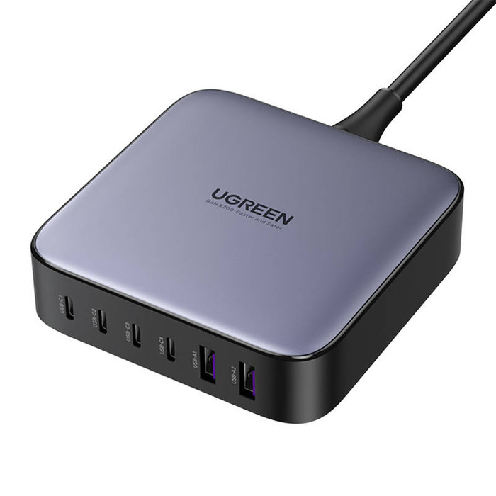 Ładowarka 200W sieciowa UGREEN 2xUSB-A, 4xUSB-C, GaN, 200W,